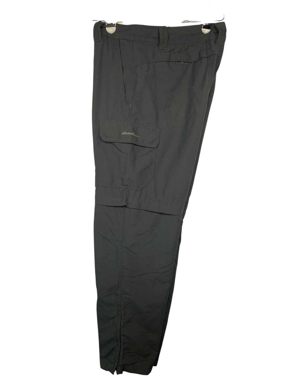 Eddie Bauer Dark Gray Convertible Cargo Pants Men’s 33x32